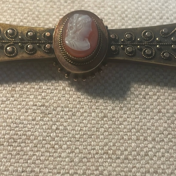 Cameo Victorian Vintage Brooch early 1900’s - Picture 4 of 5